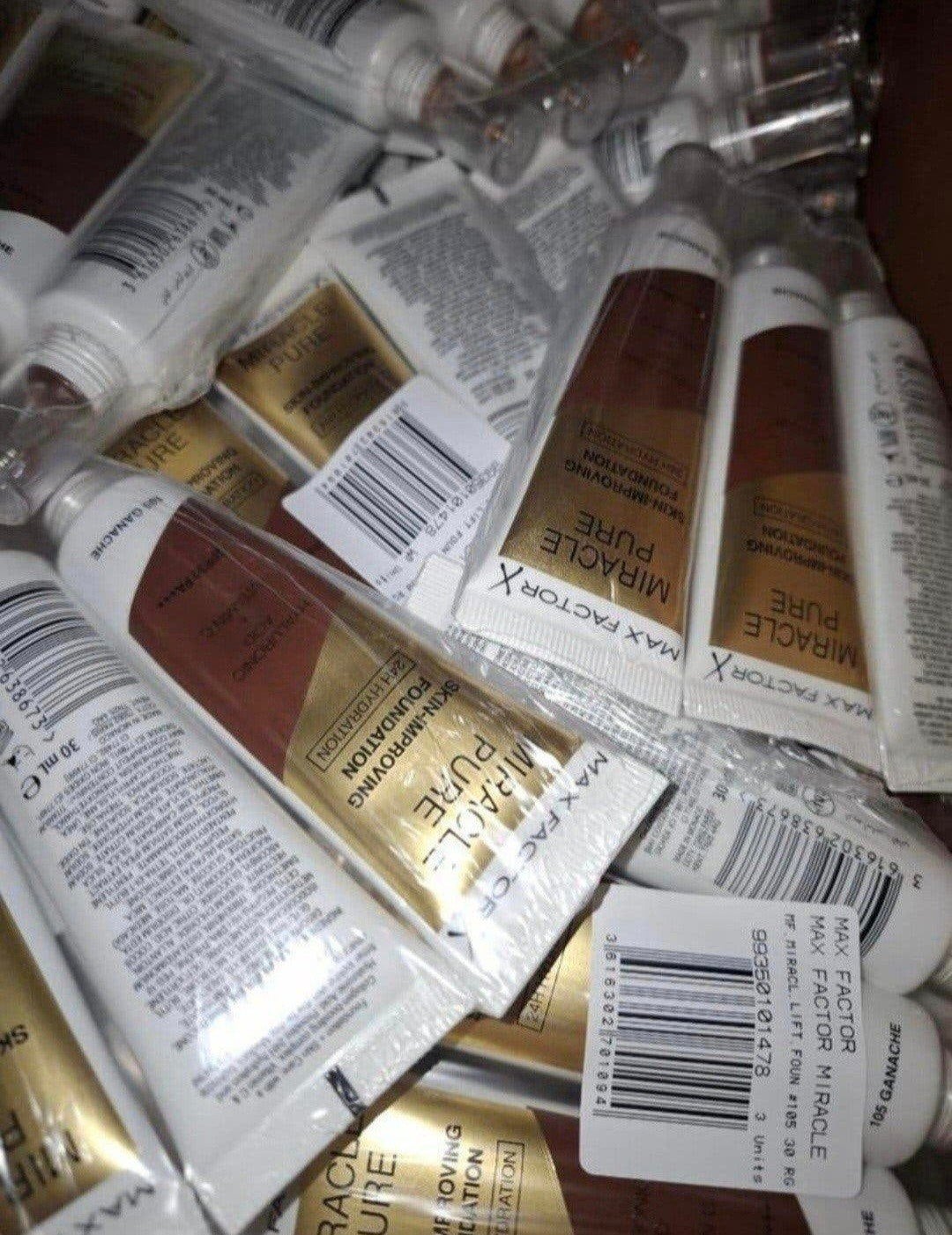 Partij Max Factor Miracle Pure Skin-Improving Foundation, Overige kleuren, Gehele gezicht, Nieuw, Ophalen of Verzenden