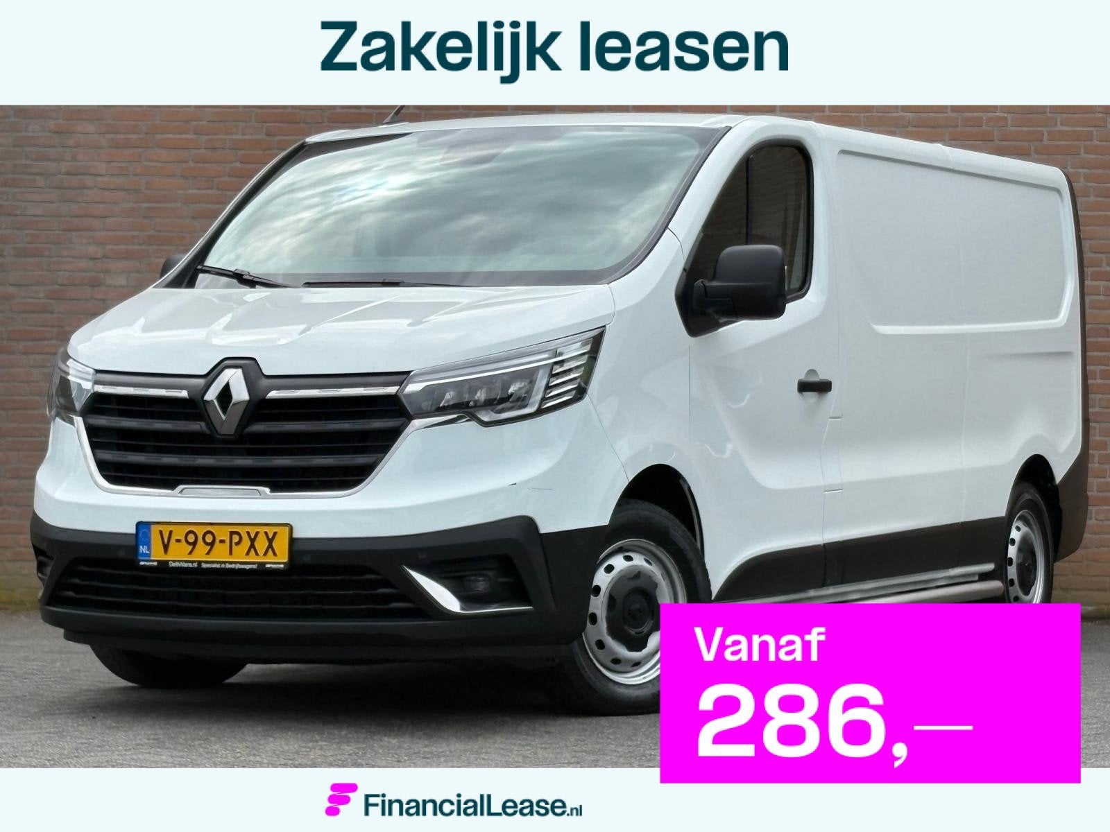 Renault Trafic 2.0BlueDCI 130PK Lang / Cruisecontrol / Camer, Voorwielaandrijving, Gebruikt, Met garantie (alle), Renault