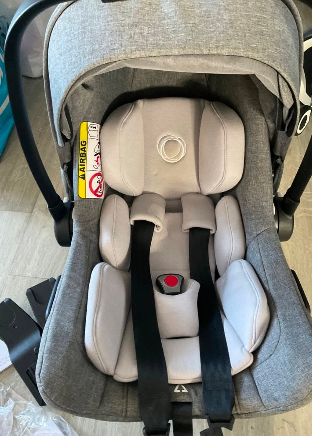 Bugaboo Turtle Air by Nuna autostoel met wingbasis, Kinderen en Baby's, Autostoeltjes, Zo goed als nieuw, Isofix, 0 t/m 13 kg