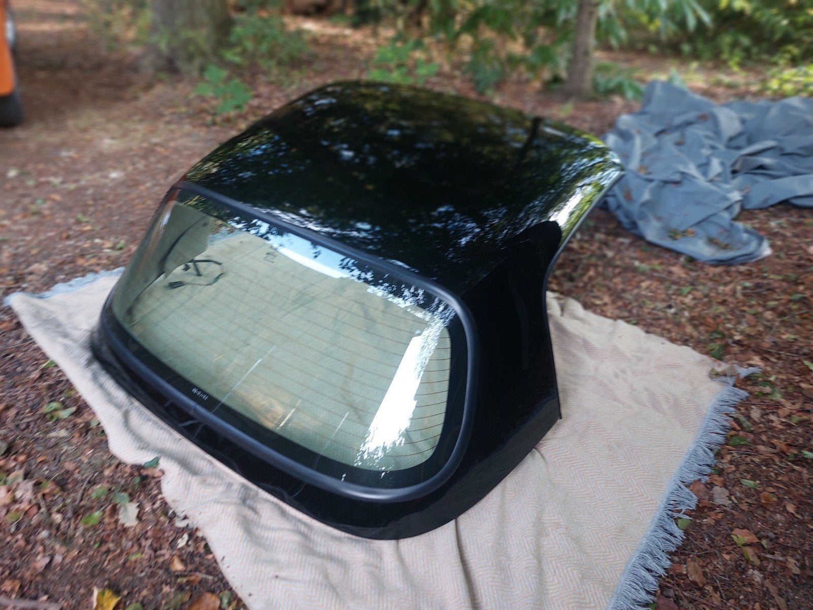 * HARDTOP ZWART  VOOR FIAT BARCHETTA *, Ophalen, Gebruikt, Achterklep, Voor