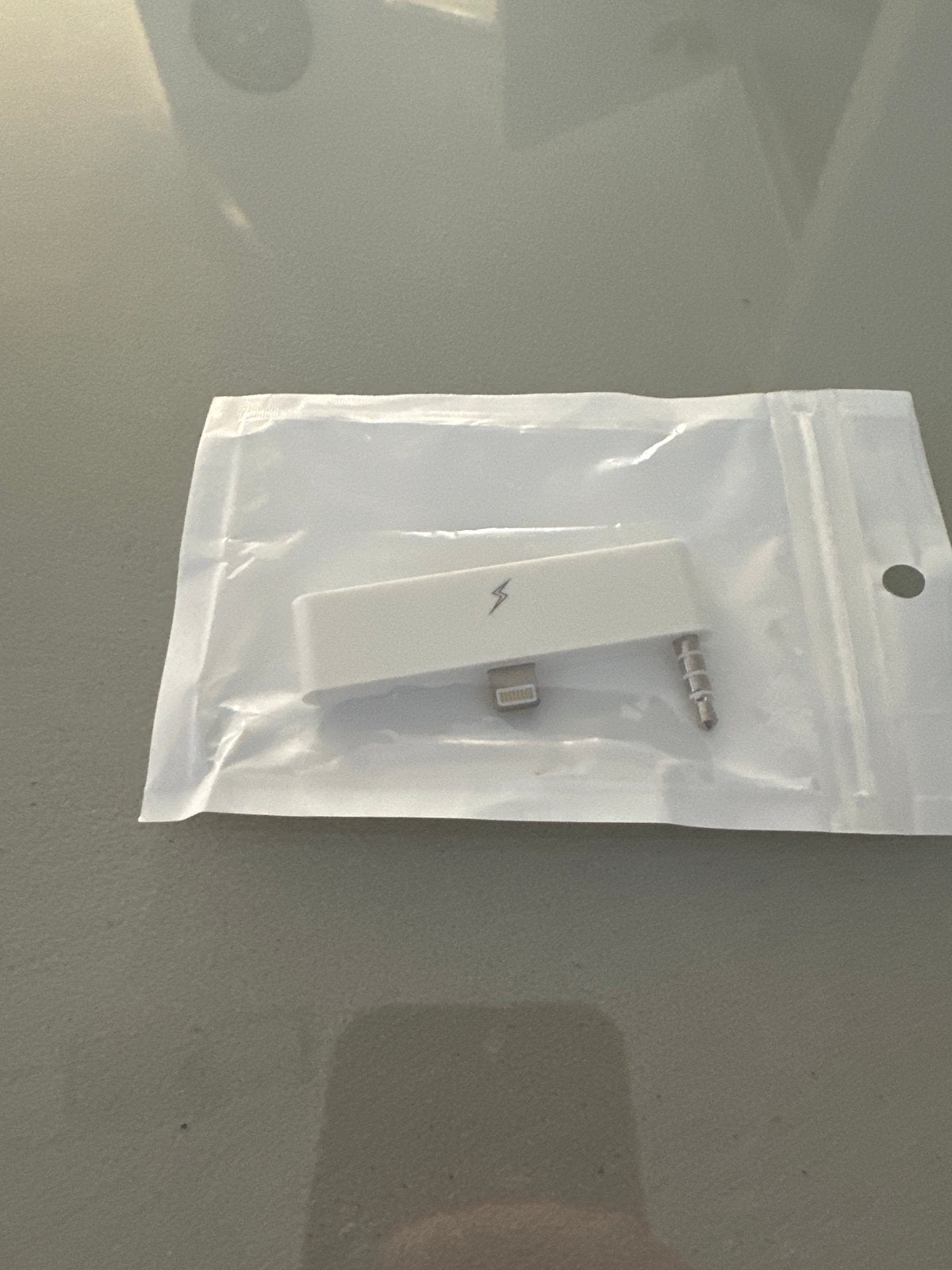 Lightning naar 3.5mm Jack Adapter voor iPhone, Ophalen of Verzenden, Nieuw, Minder dan 2 meter, Overige kabels