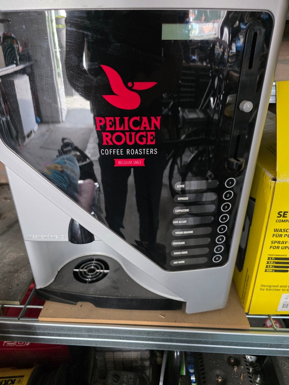 pelican rouge, Ophalen of Verzenden, Gebruikt, Koffiemachine