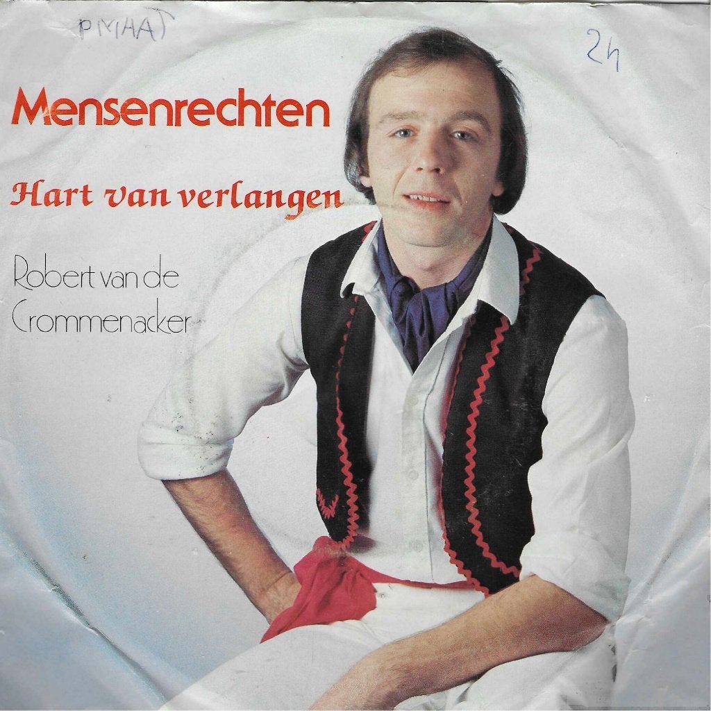 vinyl single   Robert van de Crommenacker, Ophalen of Verzenden, Gebruikt, Pop