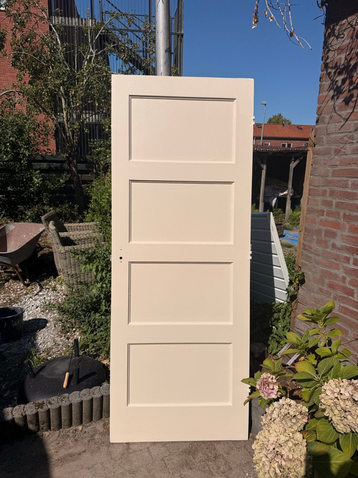 Paneeldeur - 202x77x3,2 cm, Ophalen, Gebruikt, Minder dan 80 cm, Binnendeur