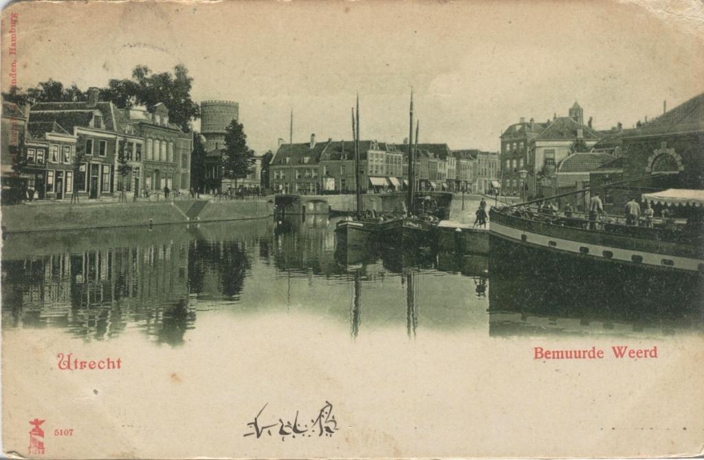 Utrecht Bemuurde Weerd 1901, Verzenden, Voor 1920, Gelopen, Utrecht