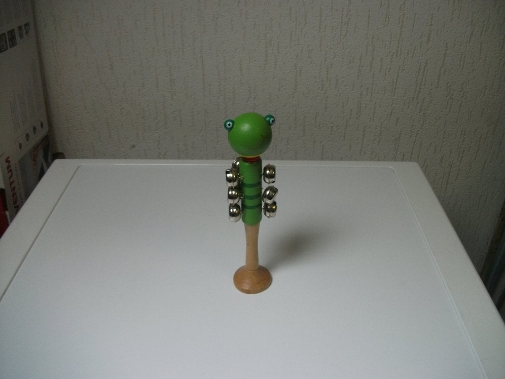 Bellenstok kikker, Ophalen of Verzenden, Gebruikt