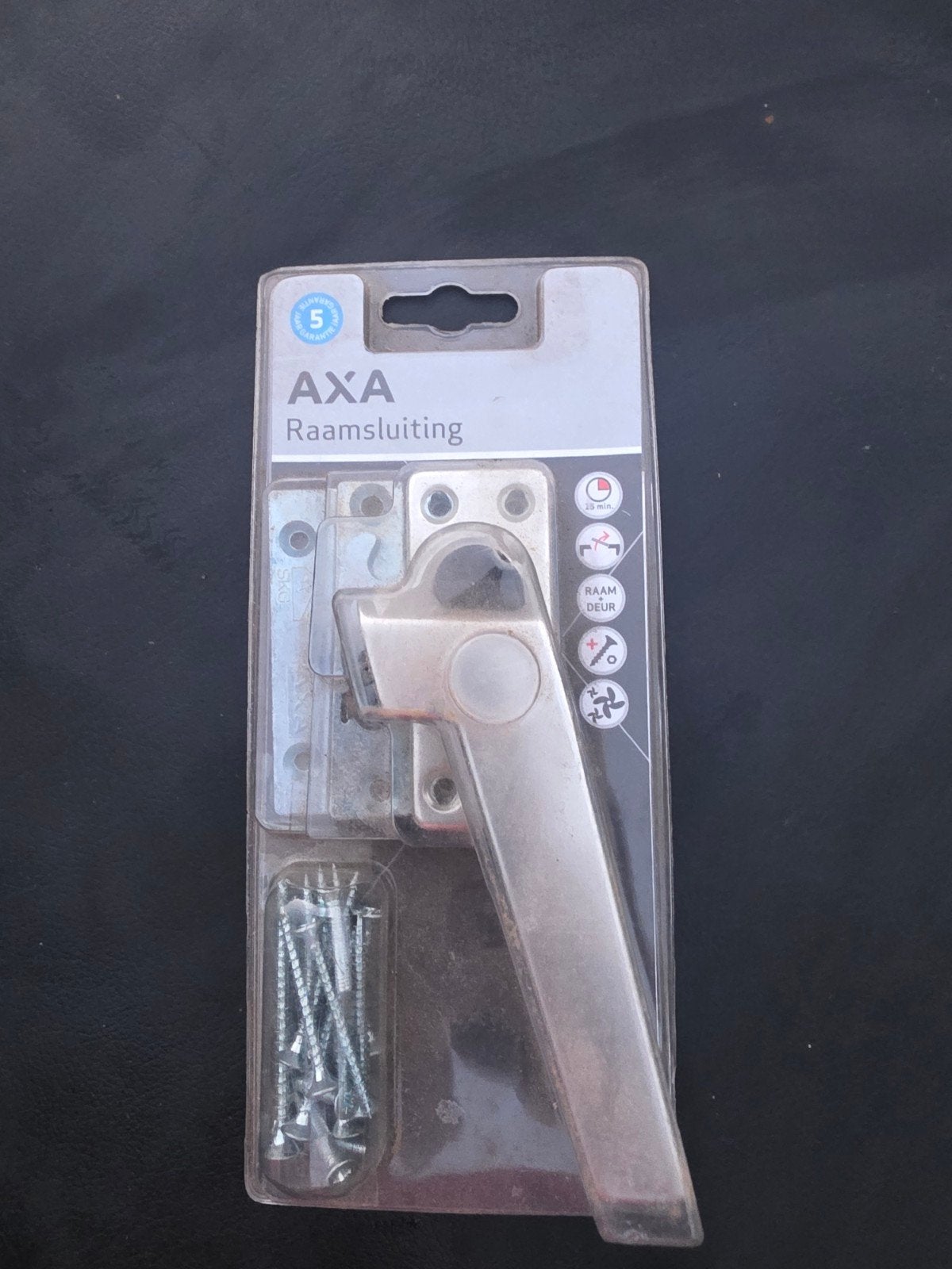 Axa raamsluiting, Ophalen of Verzenden, Nieuw, Rvs