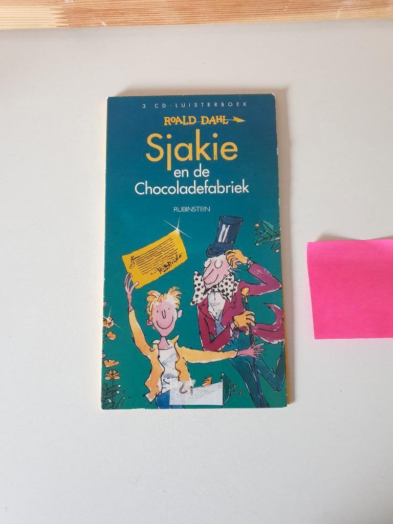 Luisterboek - Roald Dahl - Sjakie en de Chocoladefabriek(..), Boeken, Luisterboeken, Ophalen of Verzenden, Cd, Kind