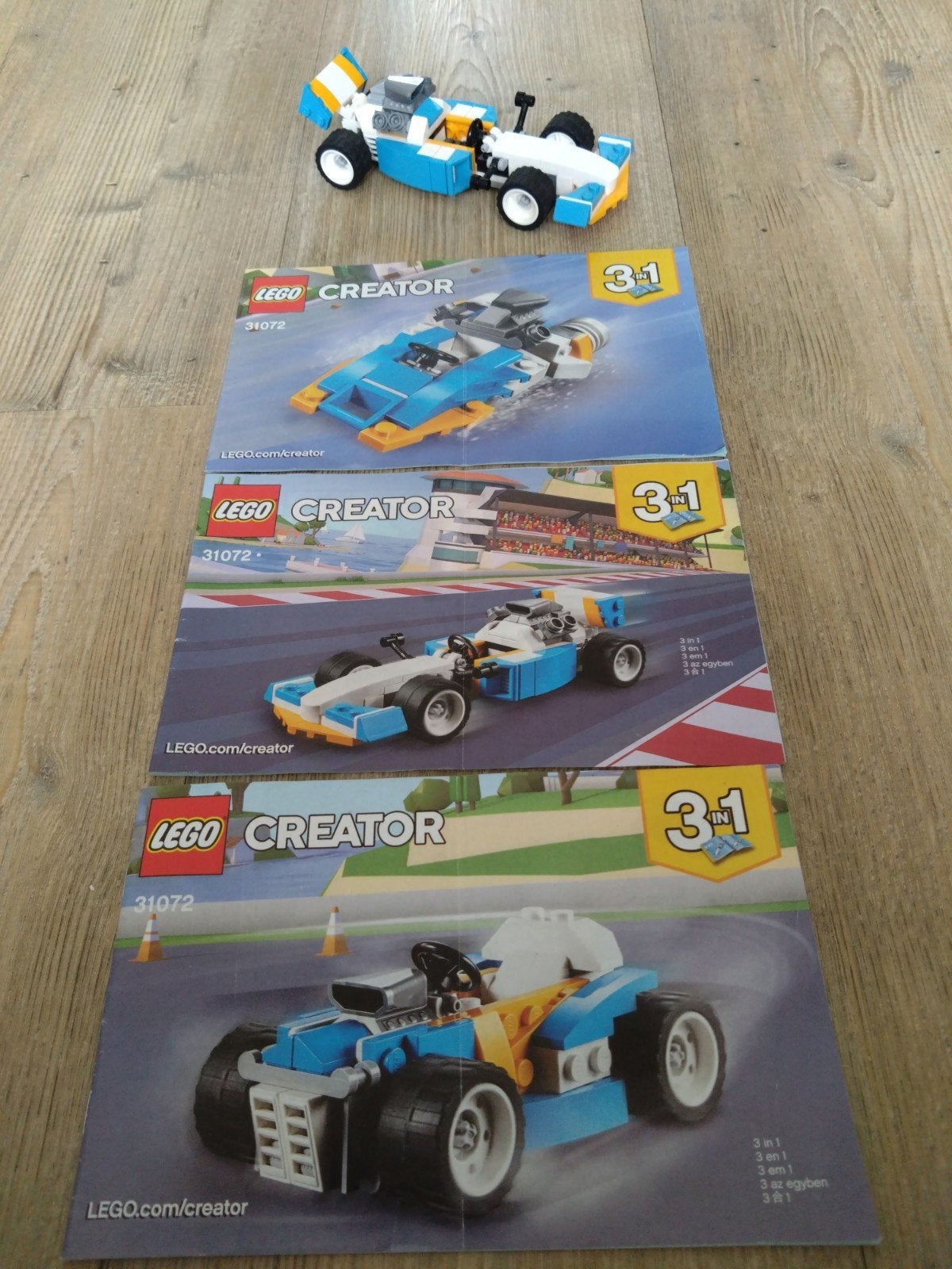 LEGO Creator 31072 Extreme Motoren 3-in-1, Ophalen of Verzenden, Gebruikt, Overige merken
