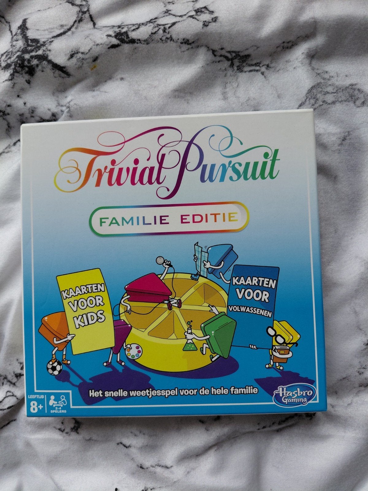 Spel Trivial pursuit reiseditie, Ophalen, Zo goed als nieuw, Een of twee spelers, Hasbro