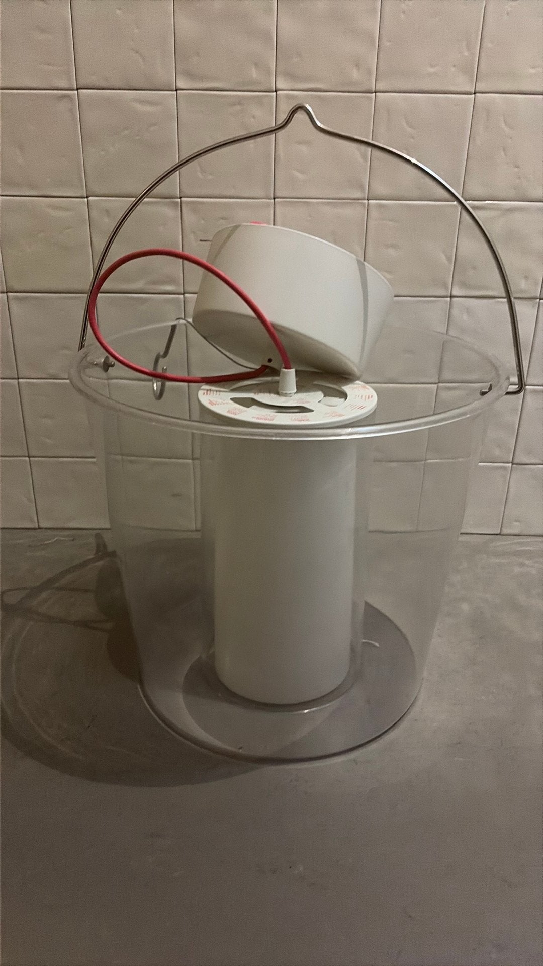 Ikea ps lamp, Ophalen, Gebruikt, Kunststof, E27 (groot)