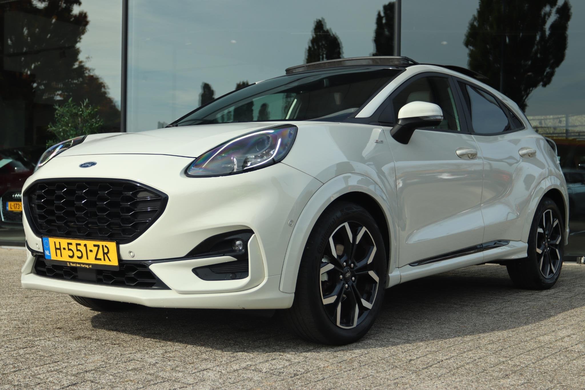 FORD PUMA 1.0 ECOBOOST HYBRID ST-LINE X | PANO | TREKHAAK |, Auto's, Voorwielaandrijving, Euro 6, Leder en Stof, Origineel Nederlands