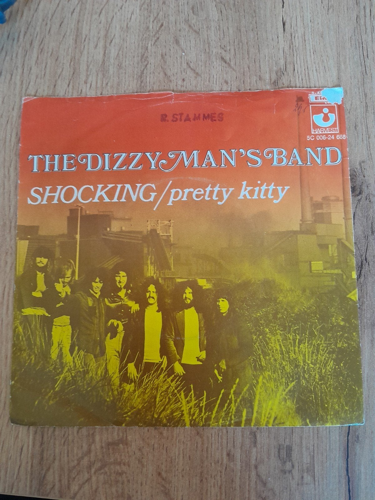The dizzy man,s band 7inch shocking, Ophalen of Verzenden, Zo goed als nieuw, Pop