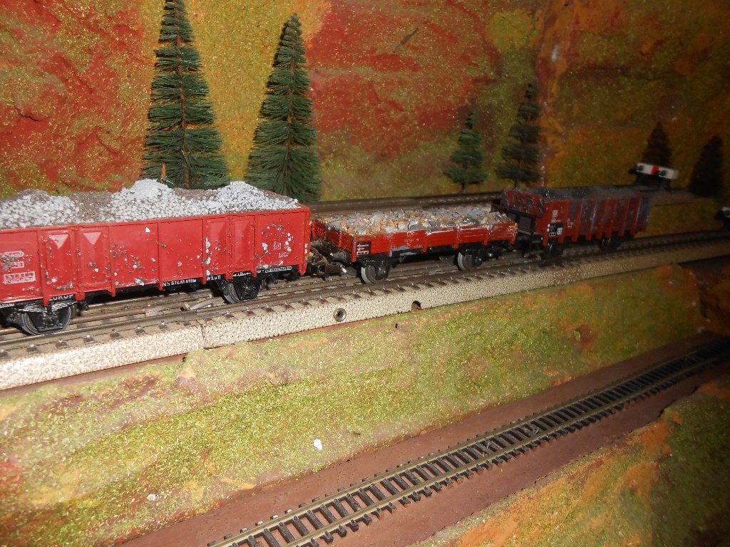 Märklin 4503 en 4639 en uit 29711, wagons met kolen lading, Wisselstroom, Ophalen of Verzenden, NS, Märklin