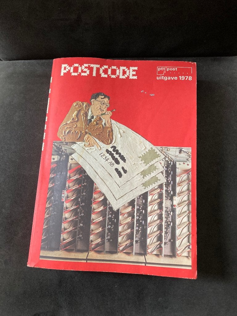Postcodeboek 1978 PTT Post vintage retro, Ophalen of Verzenden, Gelezen, Overige typen
