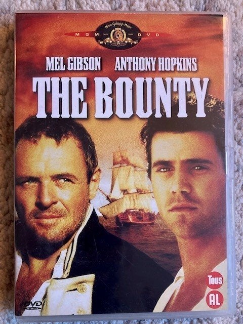 DVD ‘The bounty’ met o.a. Anthony Hopkins, Vanaf 16 jaar, Nederlands, Ophalen of Verzenden, Gebruikt