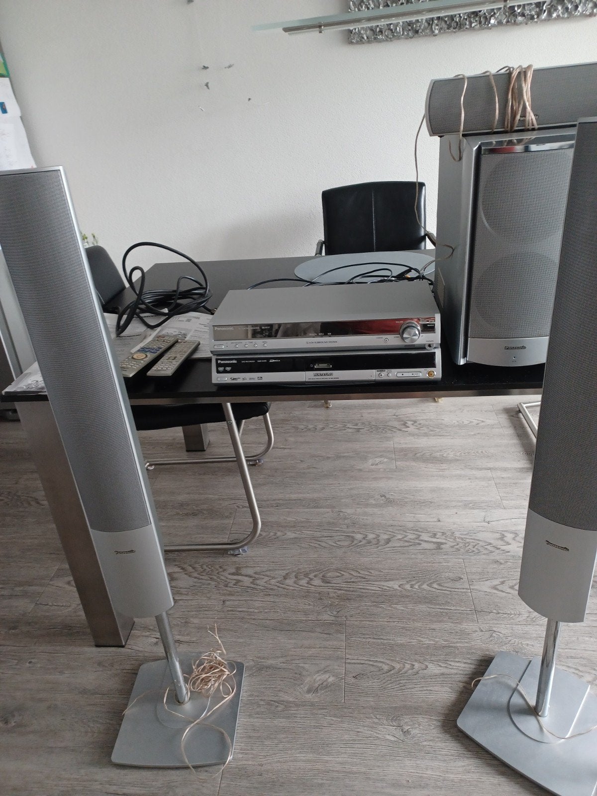 Panasonic 5.1 Surround Systeem met DVD Recorder, Gebruikt, Panasonic, 70 watt of meer, Ophalen of Verzenden