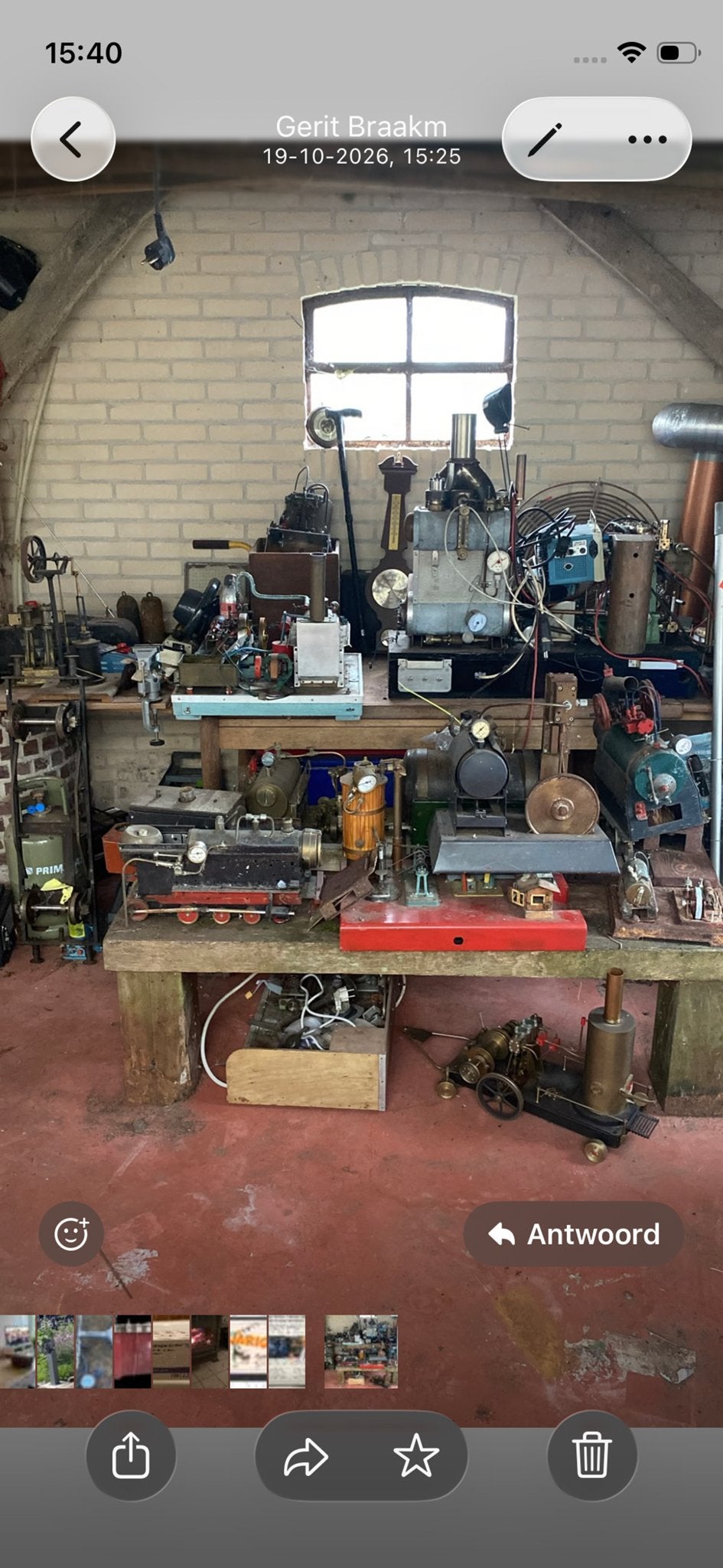 Diverse stoommachines en modeltreinen te koop, Ophalen of Verzenden