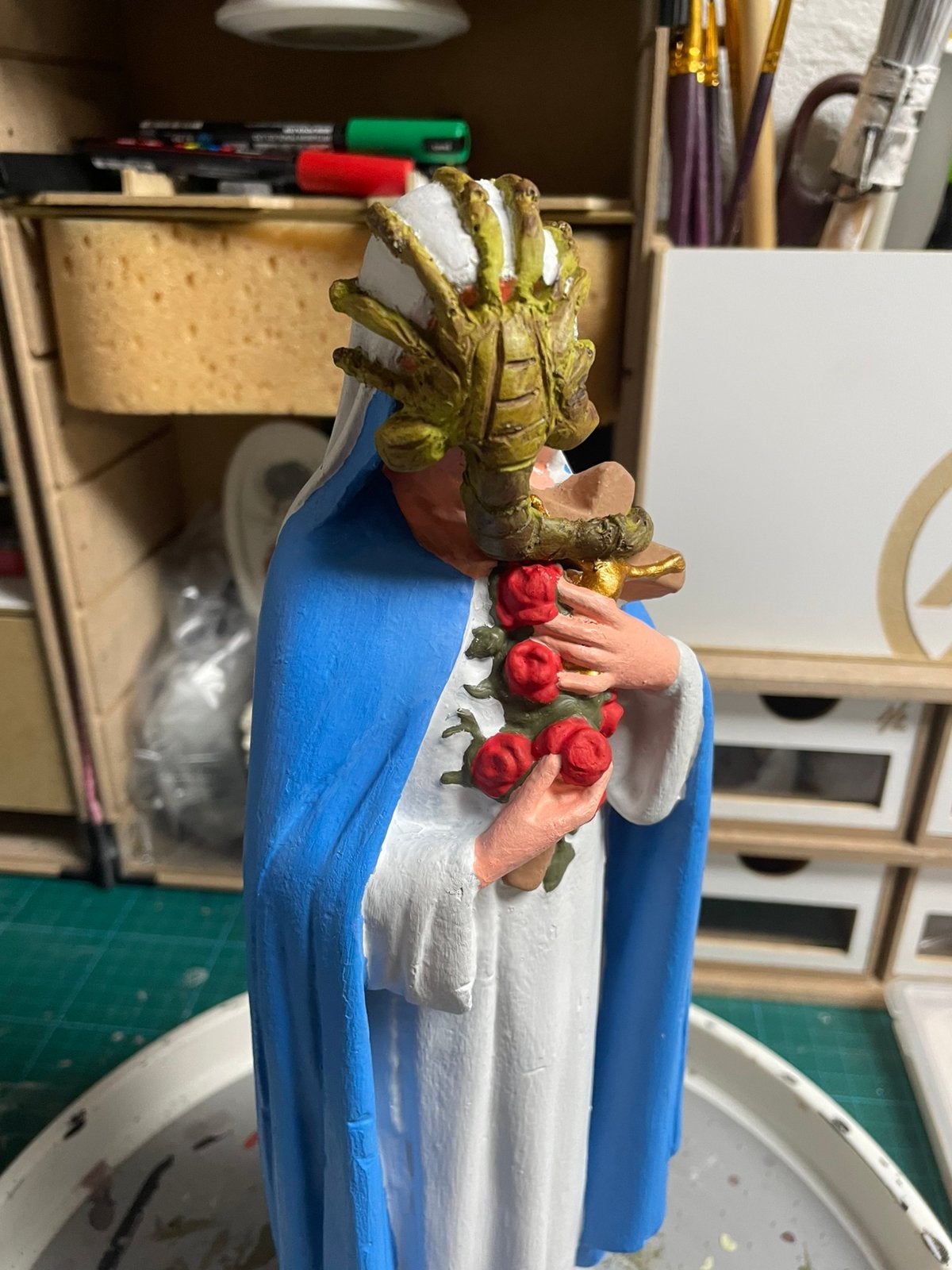 Facehugger Alien Maria, Verzamelen, Ophalen of Verzenden, Zo goed als nieuw
