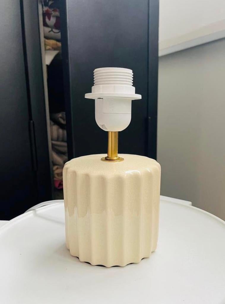 Mooie lampenvoet met gouden fitting NIEUW, Ophalen of Verzenden, Zo goed als nieuw, Minder dan 50 cm