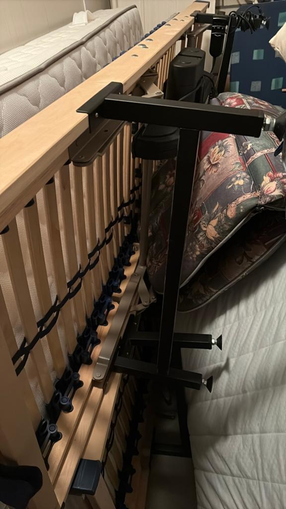 2 elektrisch verstelbare bedbodems van 70x200, Ophalen of Verzenden, Zo goed als nieuw, Eenpersoons, 90 cm