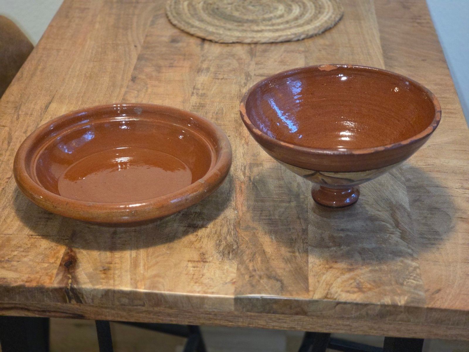 Marokkaanse aardewerk decoratie set, Ophalen