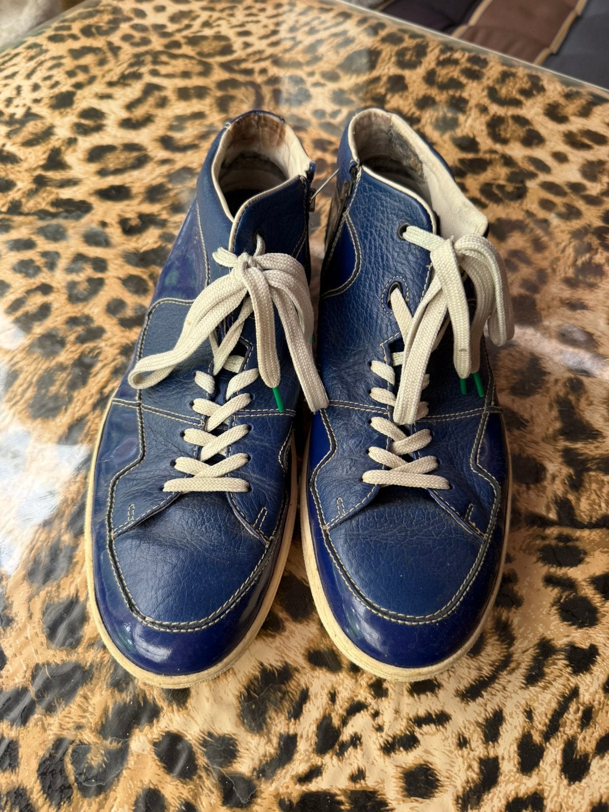 Floris van Bommel, Sneakers of Gympen, Gedragen, Verzenden, Blauw