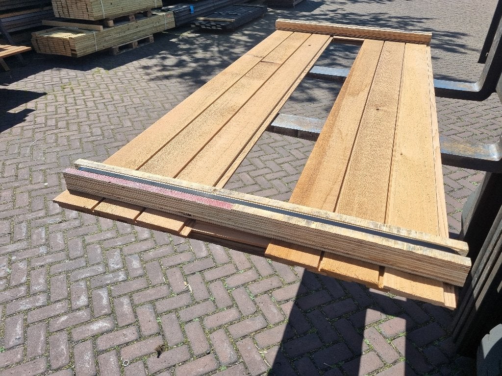 1.65 m2 sponningschroot - Red Cedar - nr: RC58, Tuin en Terras, Palen, Balken en Planken, Ophalen, Nieuw, 250 cm of meer, Planken
