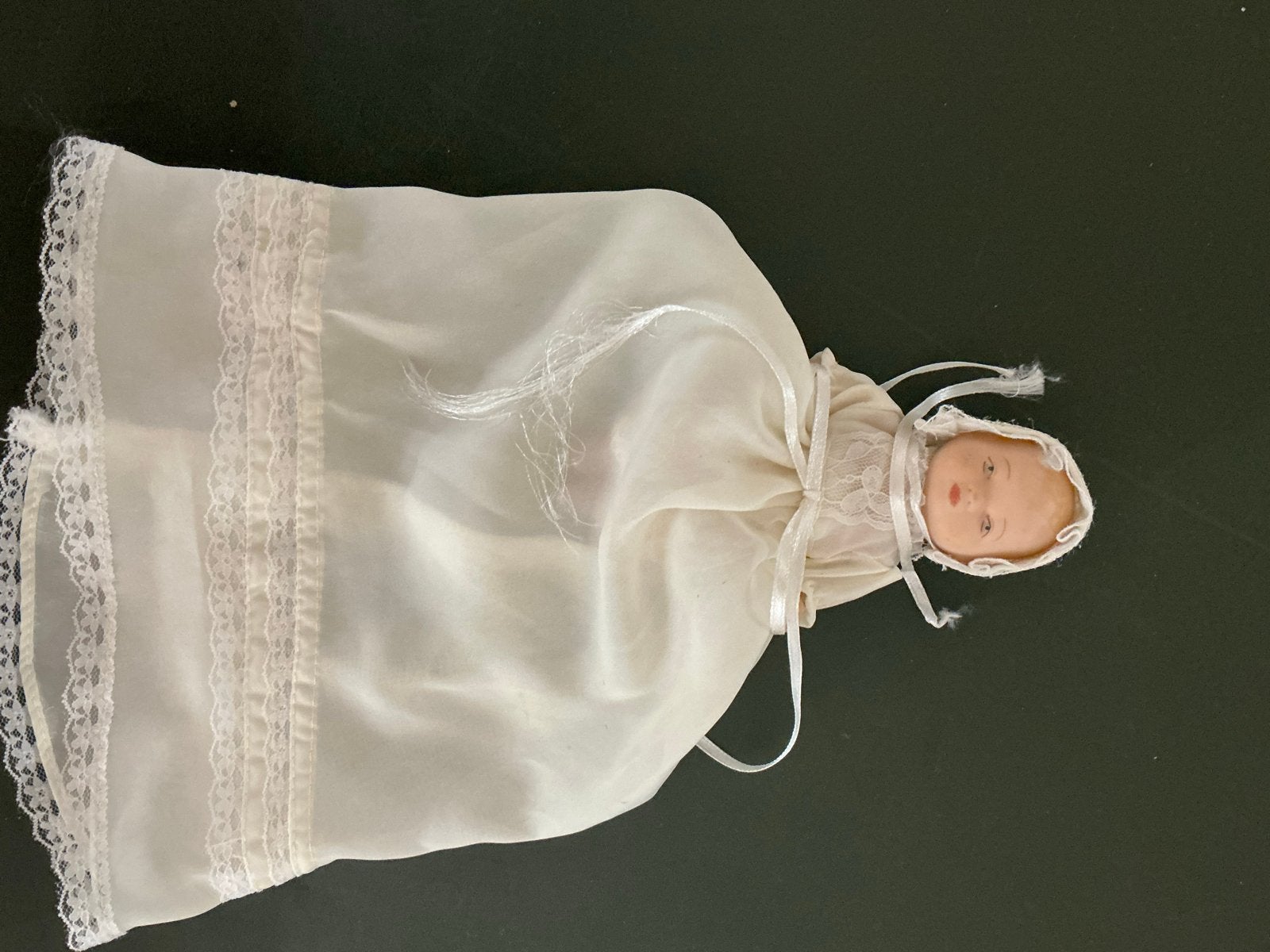 Vintage Antieke Bisque Porseleinen Babypop 12,7 cm, Ophalen of Verzenden