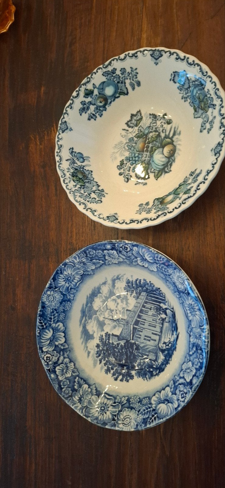 Antieke Engelse Schalen - Set van 2, Ophalen of Verzenden