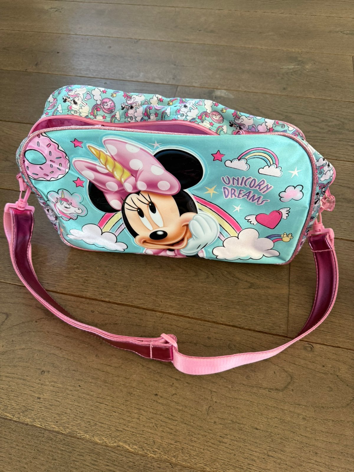 Schoudertas mini mouse eenhoorn zgan !, Ophalen of Verzenden, Zo goed als nieuw