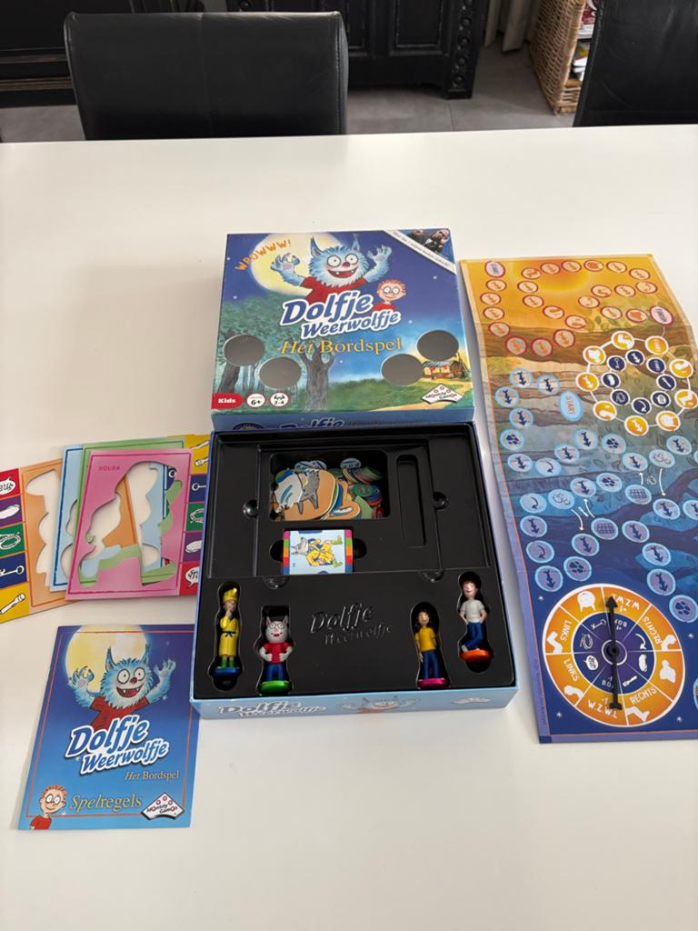Dolfje Weerwolfje Het Bordspel - Compleet en Zo Goed als Nie, Hobby en Vrije tijd, Gezelschapsspellen | Bordspellen, Een of twee spelers