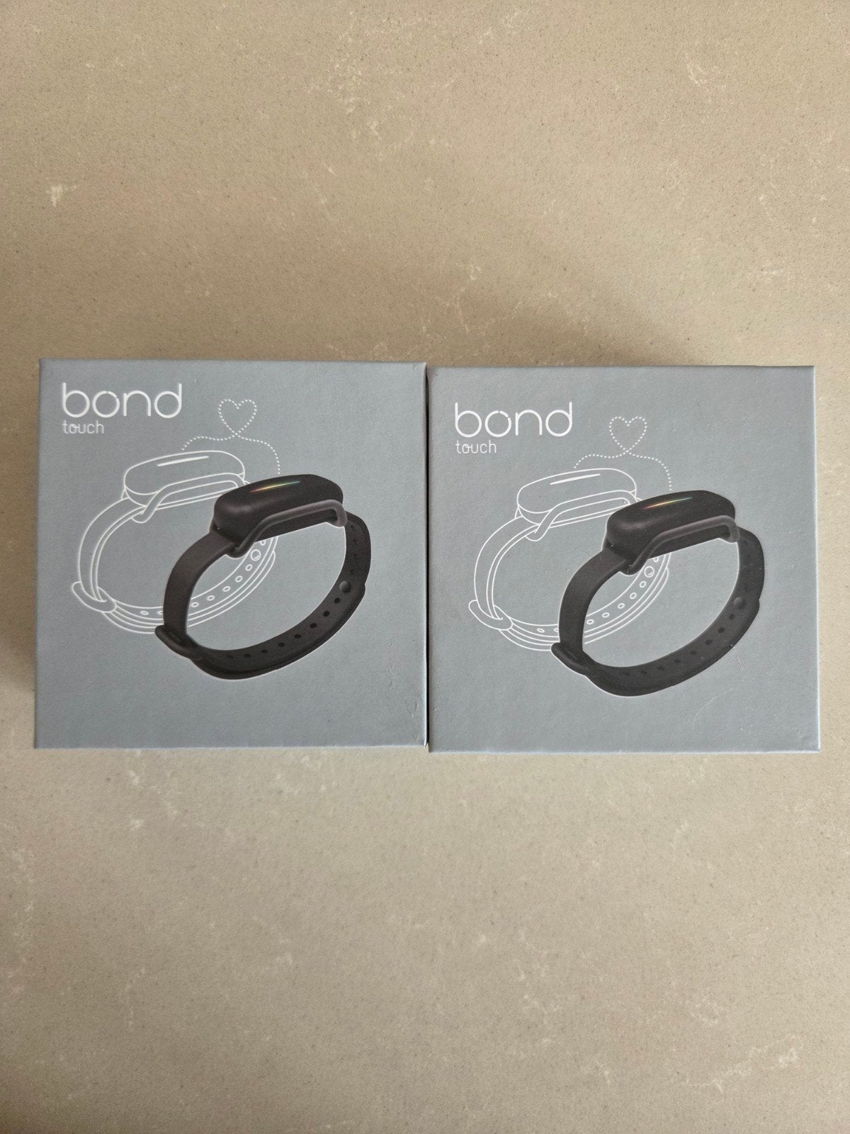 Bond Touch armbanden - Blijf verbonden met je dierbaren, Ophalen of Verzenden, Zo goed als nieuw, Zwart, Android
