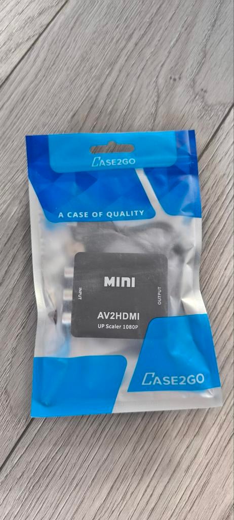 mini av2hdmi UP scaler 1080p NIEUW, Ophalen of Verzenden, Nieuw