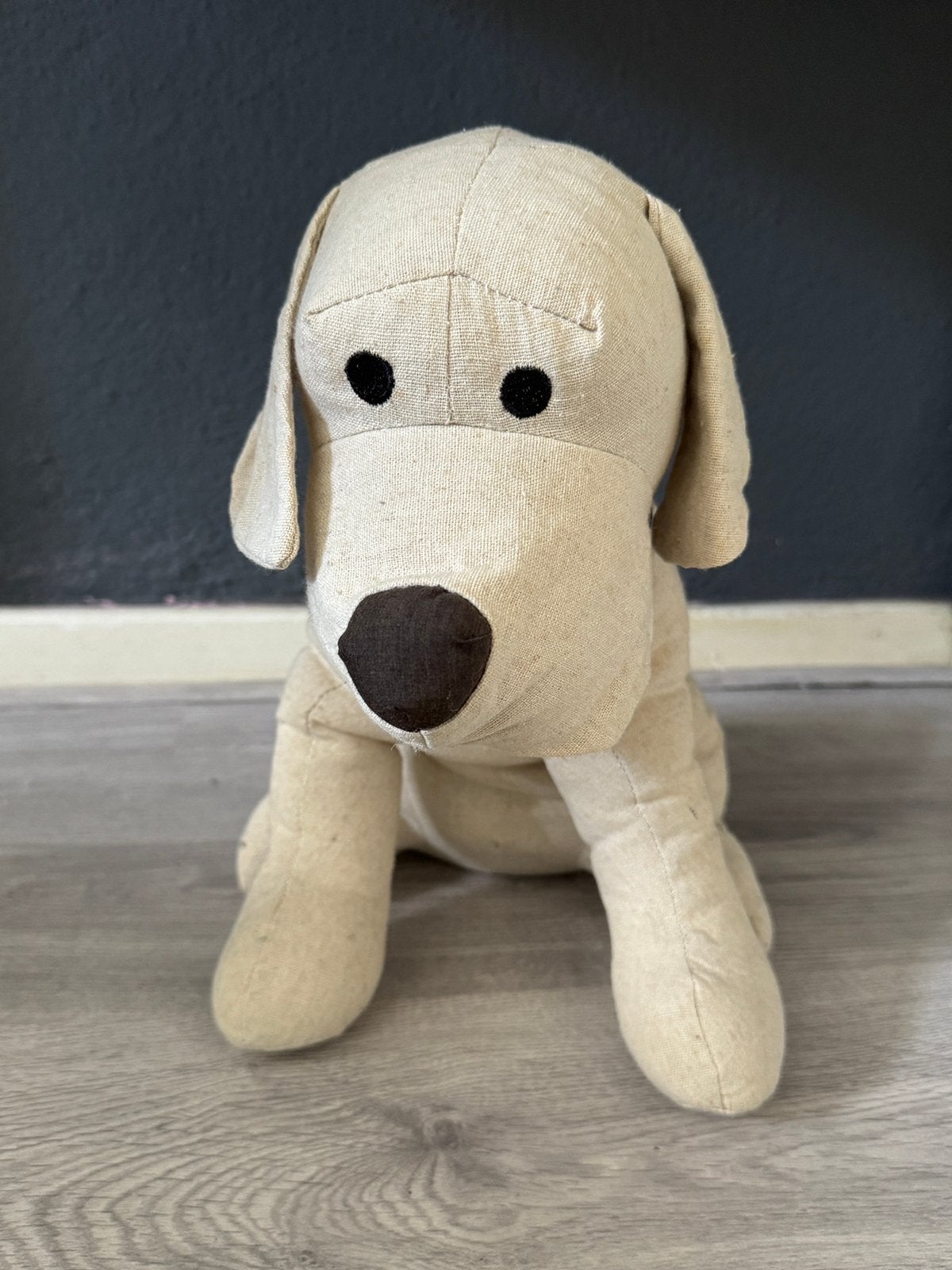 Deurstopper hond, Ophalen, Binnen, Beige, Zo goed als nieuw