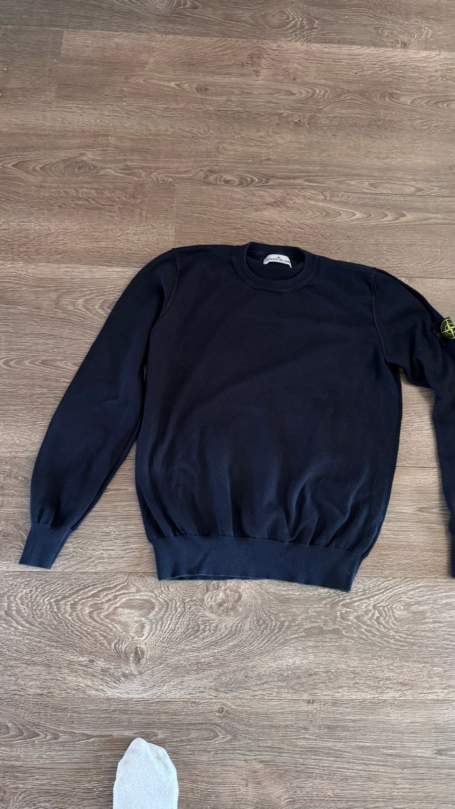 Stone Island Trui Donkerblauw Maat S, Ophalen, Zo goed als nieuw, Maat 46 (S) of kleiner, Blauw