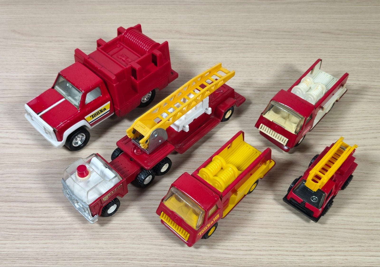 Verzameling Tonka / Buddy L brandweerauto's

Verzame, Ophalen of Verzenden, Zo goed als nieuw