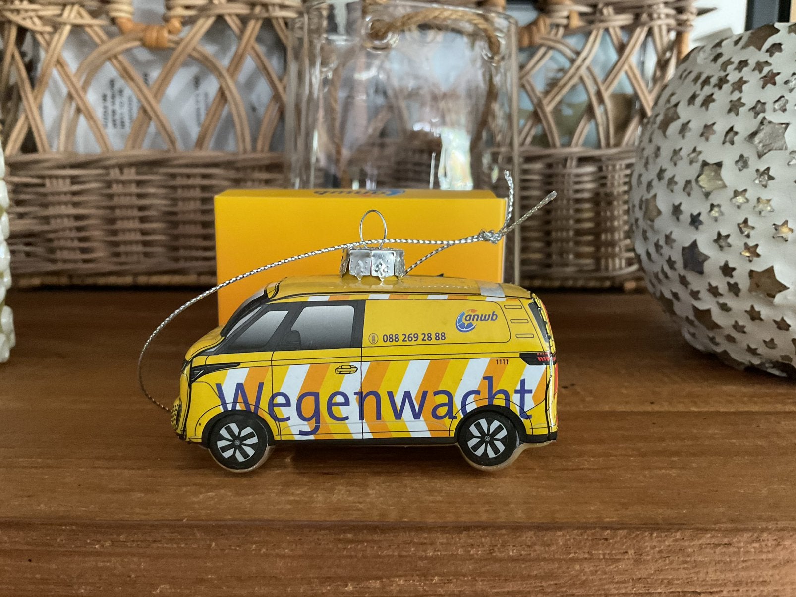 ANWB kerstbol wegenwacht wagen, Ophalen of Verzenden, Zo goed als nieuw