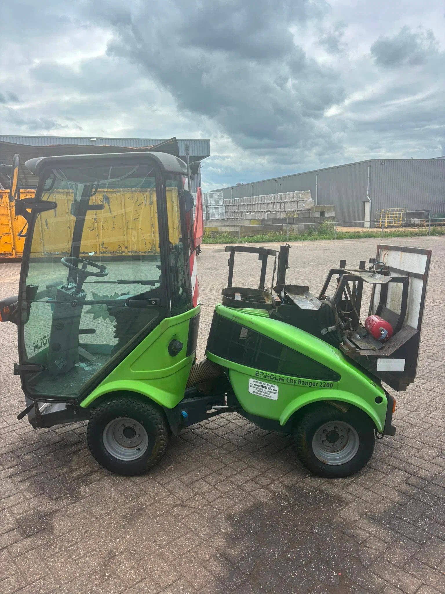 Egholm Egholm cityranger 2200 | onkruid brander | veegmachin