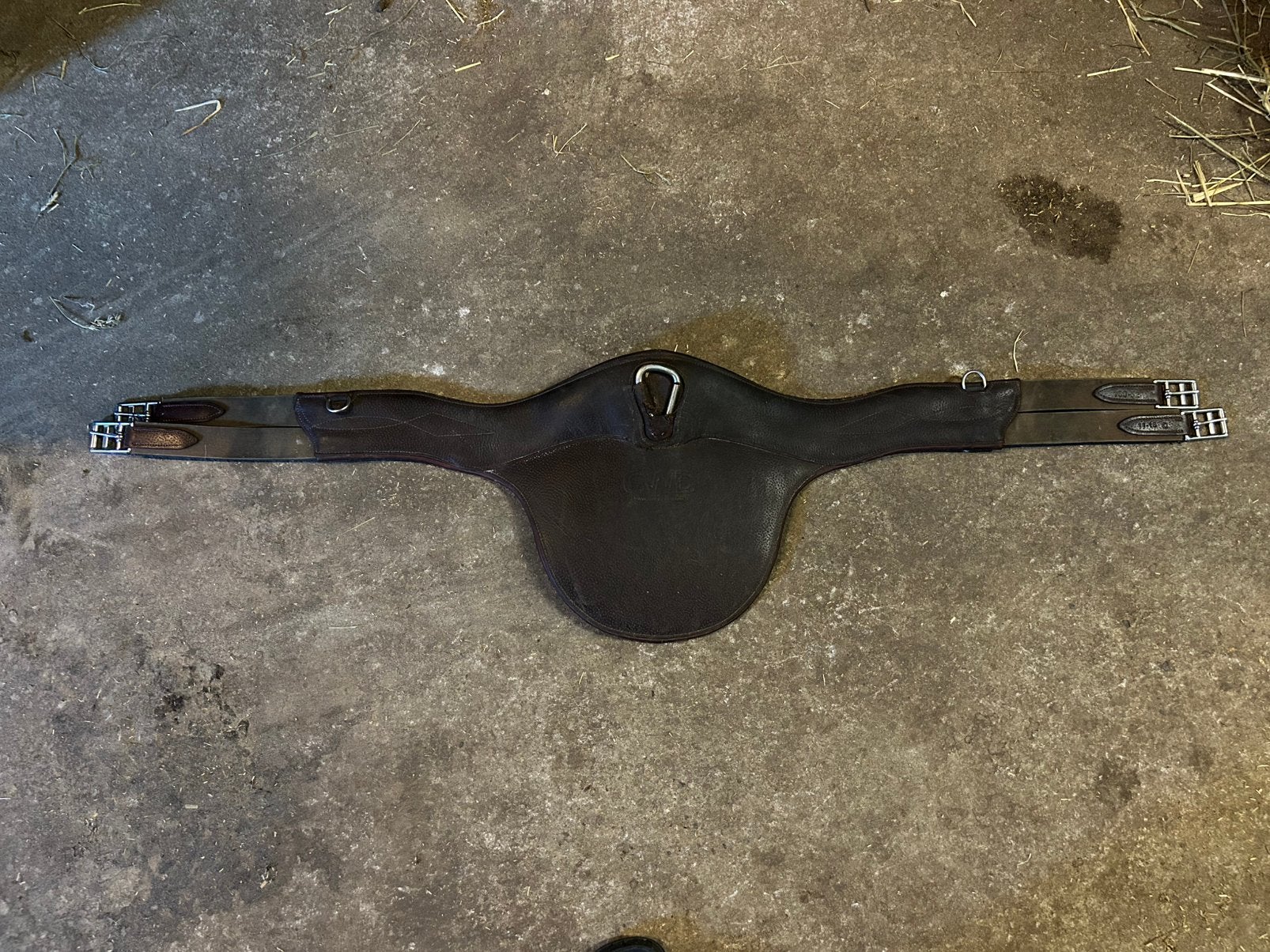 CWD spring singel 130cm, Springen, Bruin, Ophalen of Verzenden, Zo goed als nieuw