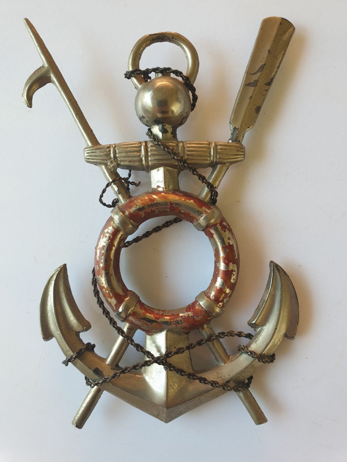 maritiem miniatuurfotolijstje of een zakhorlogestandaard, Ophalen of Verzenden