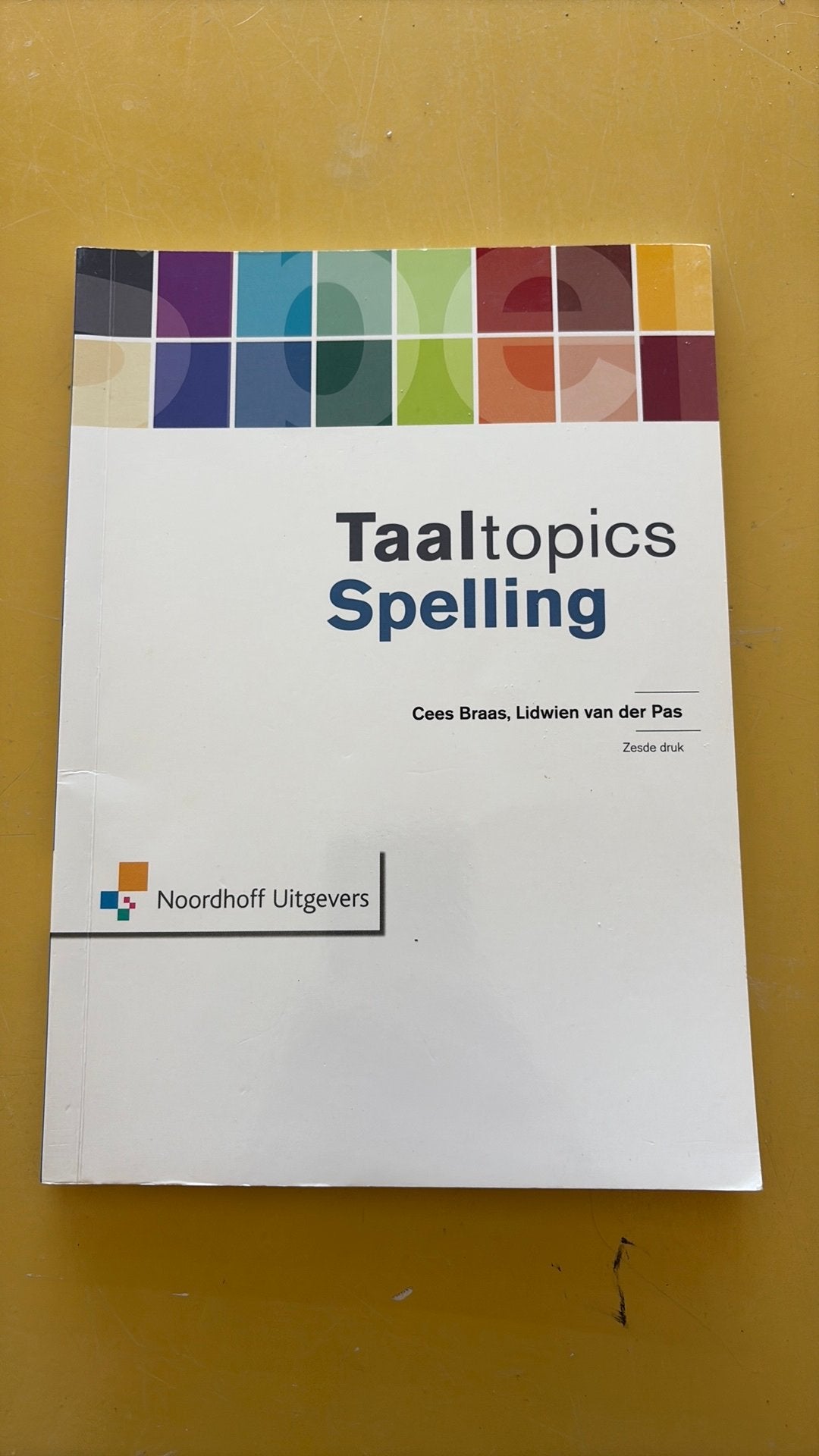 Lidwien van der Pas - Taaltopics Spelling, Ophalen of Verzenden, HBO, Lidwien van der Pas; Cees Braas