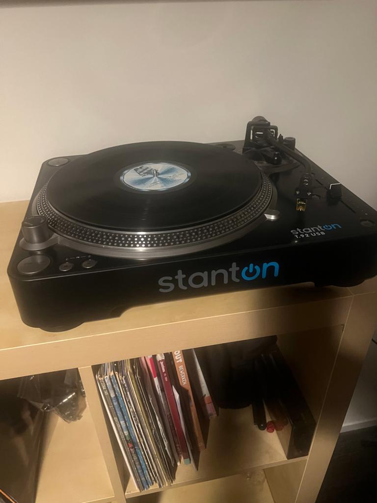 Stanton T.92 USB Platenspeler - Zo goed als nieuw, Zo goed als nieuw, USB-aansluiting, Platenspeler, Ophalen