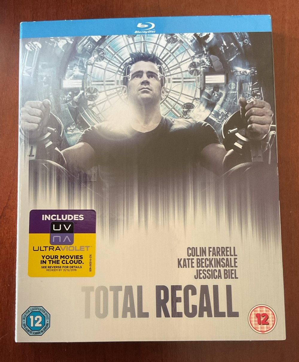 TOTAL RECALL Blu-ray (2012) - UK Edition / NL Subs, Engels, Nederlands, Film, Science Fiction en Fantasy