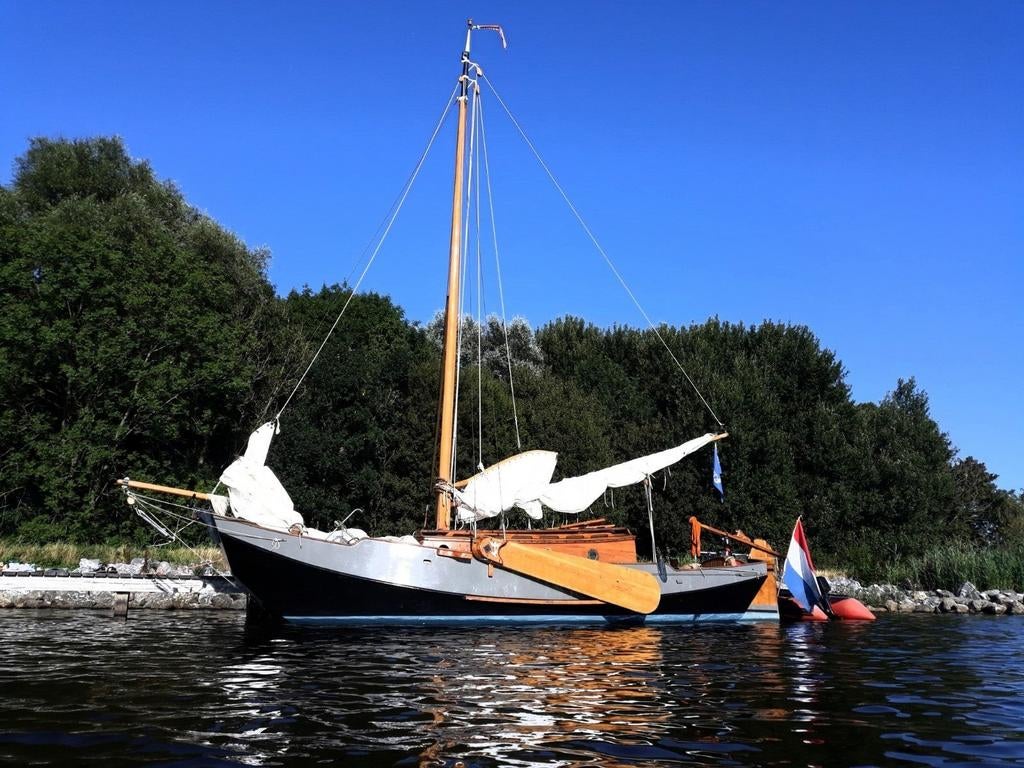 Platbodem kok 1966 ssrp 684, Watersport en Boten, Zeilen en Zeiltoebehoren, Ophalen of Verzenden, Minder dan 15 m²