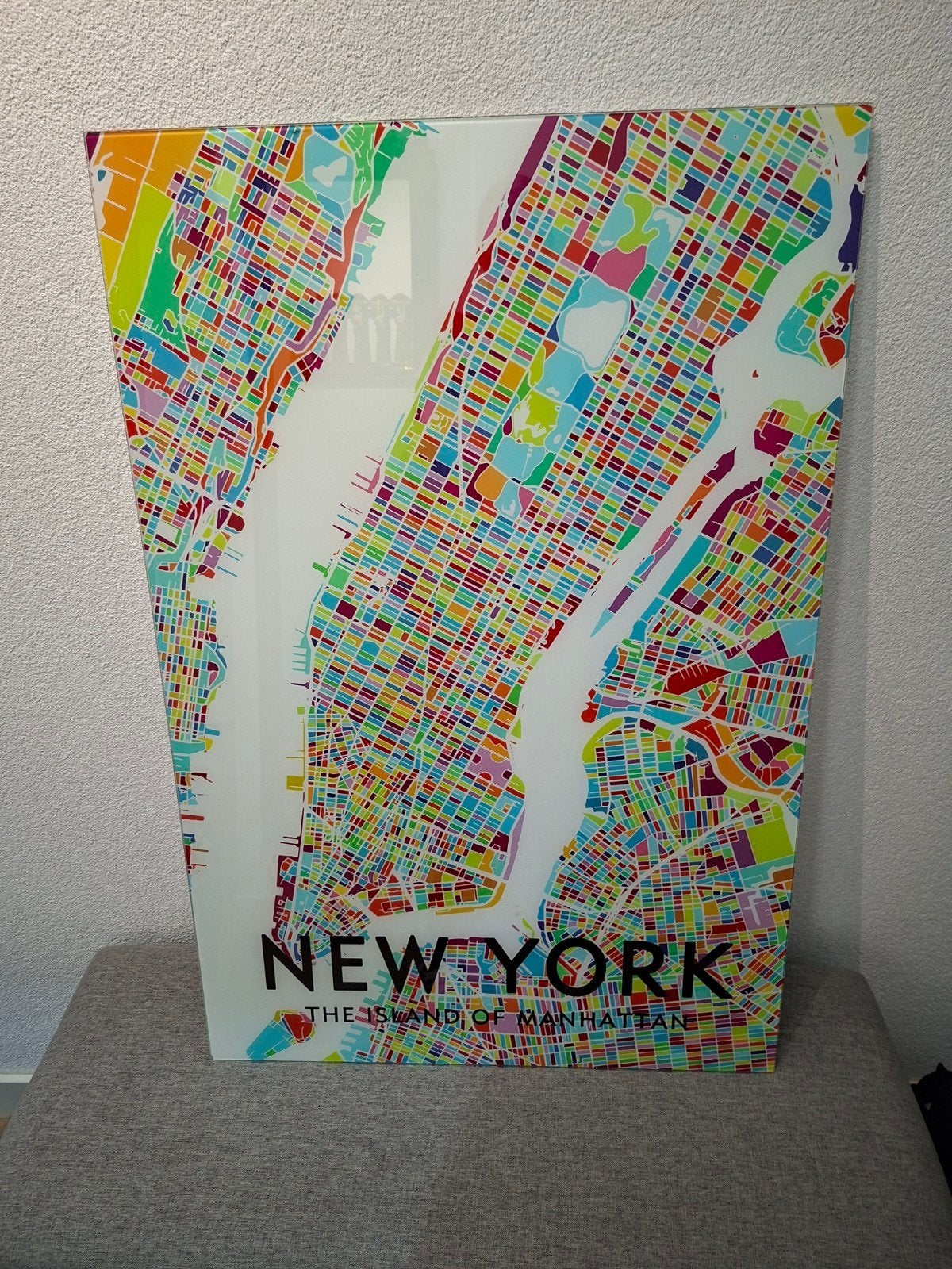 NEW YORK GLASPANEEL, Ophalen, Zo goed als nieuw