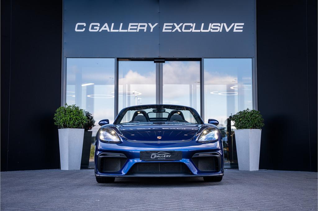 Porsche 718 Spyder 4.0 421PK - Keramisch | Sport Chrono + |, Automaat, Achterwielaandrijving, Gebruikt, Zwart
