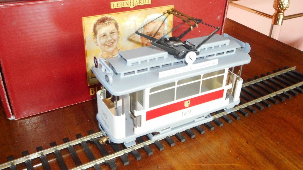 SPOOR 0;LEHNHARDT metalen TRAMS ,CHEMNITZ nr 169 + 1690 ovp, Hobby en Vrije tijd, Modeltreinen | Overige schalen, Overige merken
