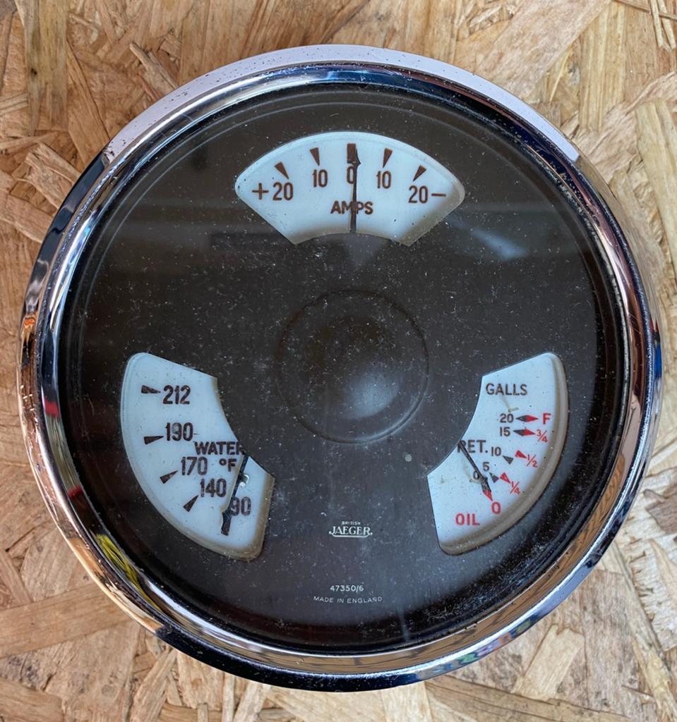 Jaeger dashboard instrument cluster, Auto-onderdelen, Ophalen of Verzenden, Gebruikt, Oldtimer onderdelen