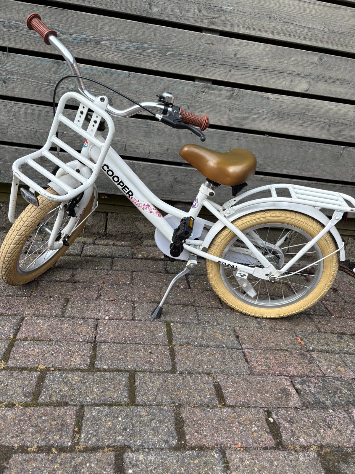 Meisjesfiets. Kinderfiets. 16inch, Fietsen en Brommers, Fietsen | Kinderfietsjes, Ophalen, Gebruikt, 16 tot 20 inch